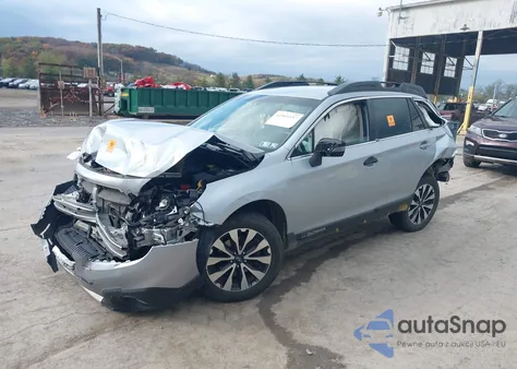 2016 Subaru Outback 3.6R Limited z USA, uszkodzony, nr VIN 4S4BSEJC8G3289318